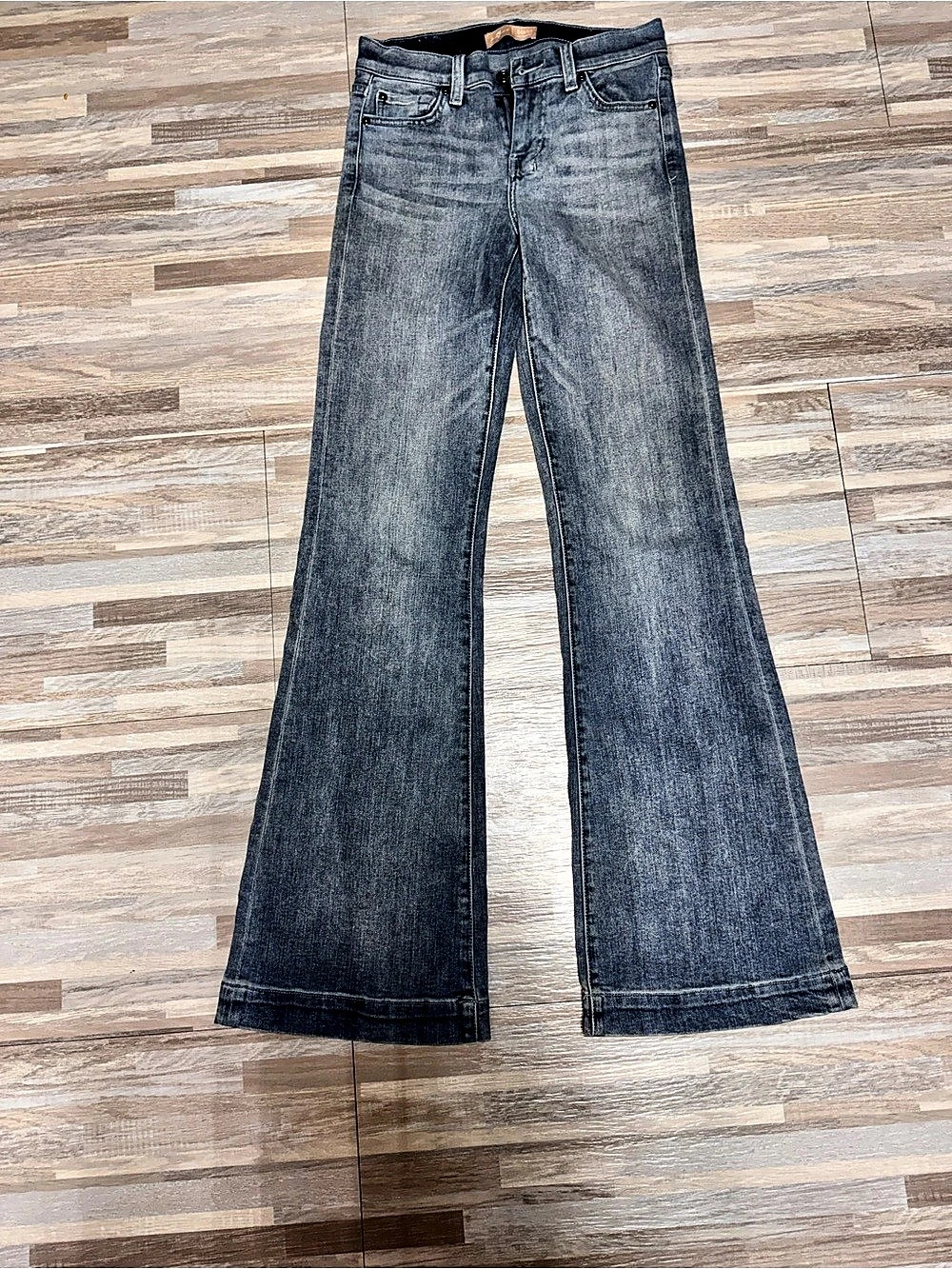 7 For All Mankind Doheny Flare Jeans Blue Waist 26